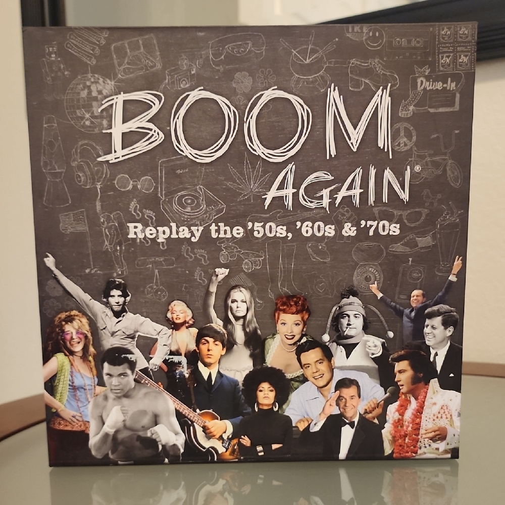 Boom Again Trivia Game NWOT